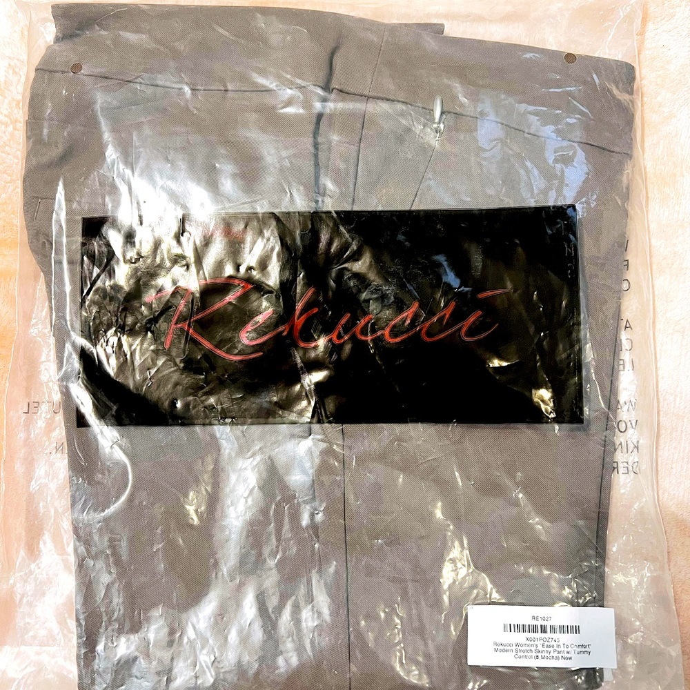 Rekucci straight tummy control pants